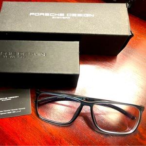 Porsche Glasses model P’8296 Metallic Blue